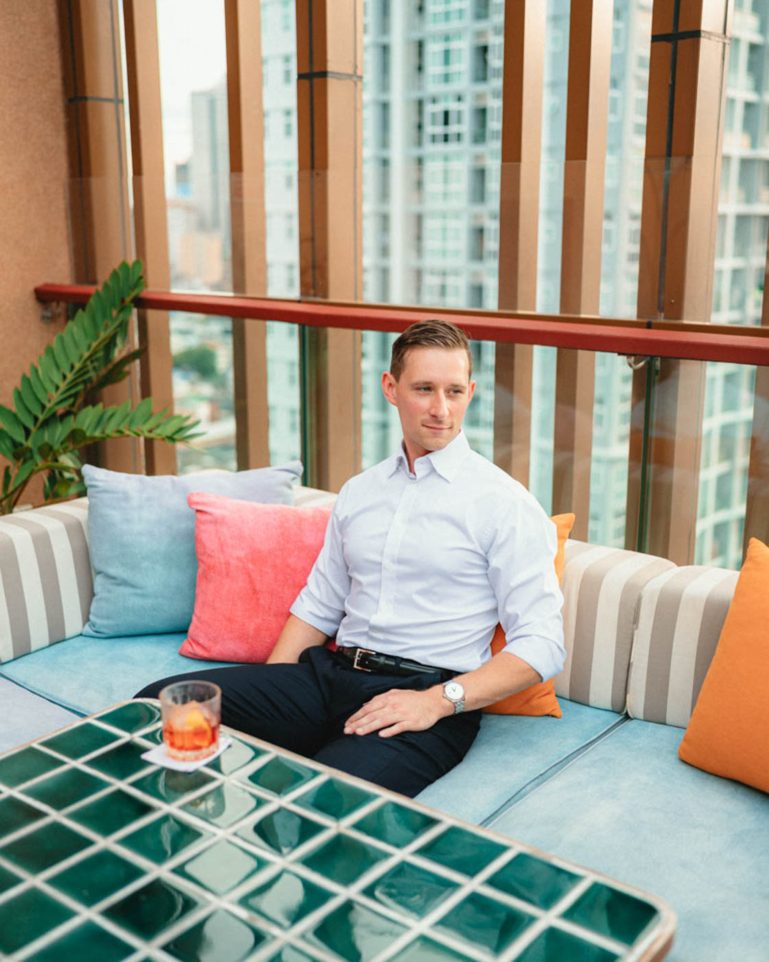 Photoshoot at Mimi's Rooftop Bar, dusitD2 Samyan Bangkok