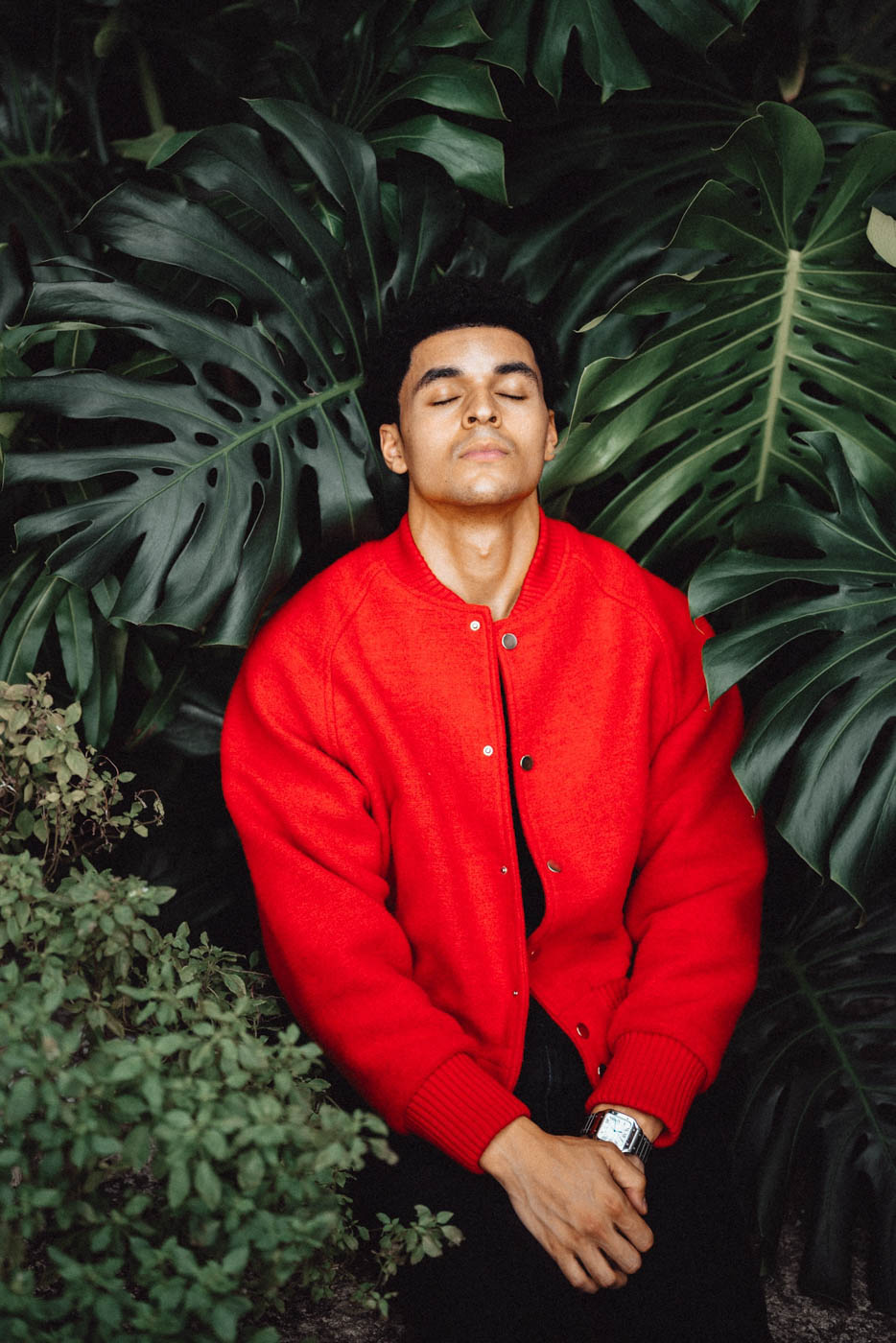 Studio portrait photography Bangkok with controlled lighting