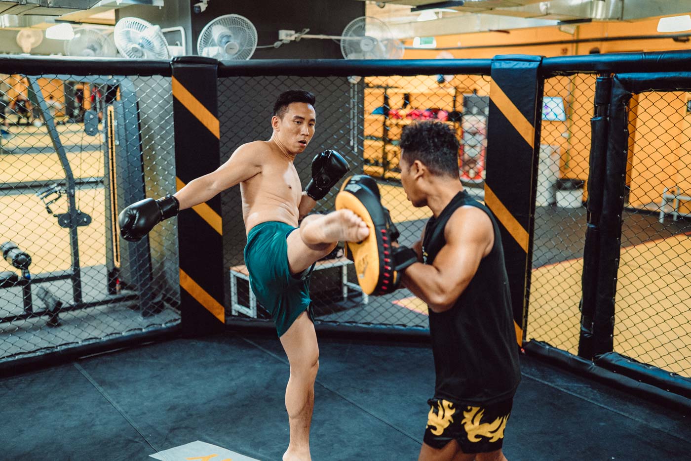 Authentic Muay Thai gym Bangkok