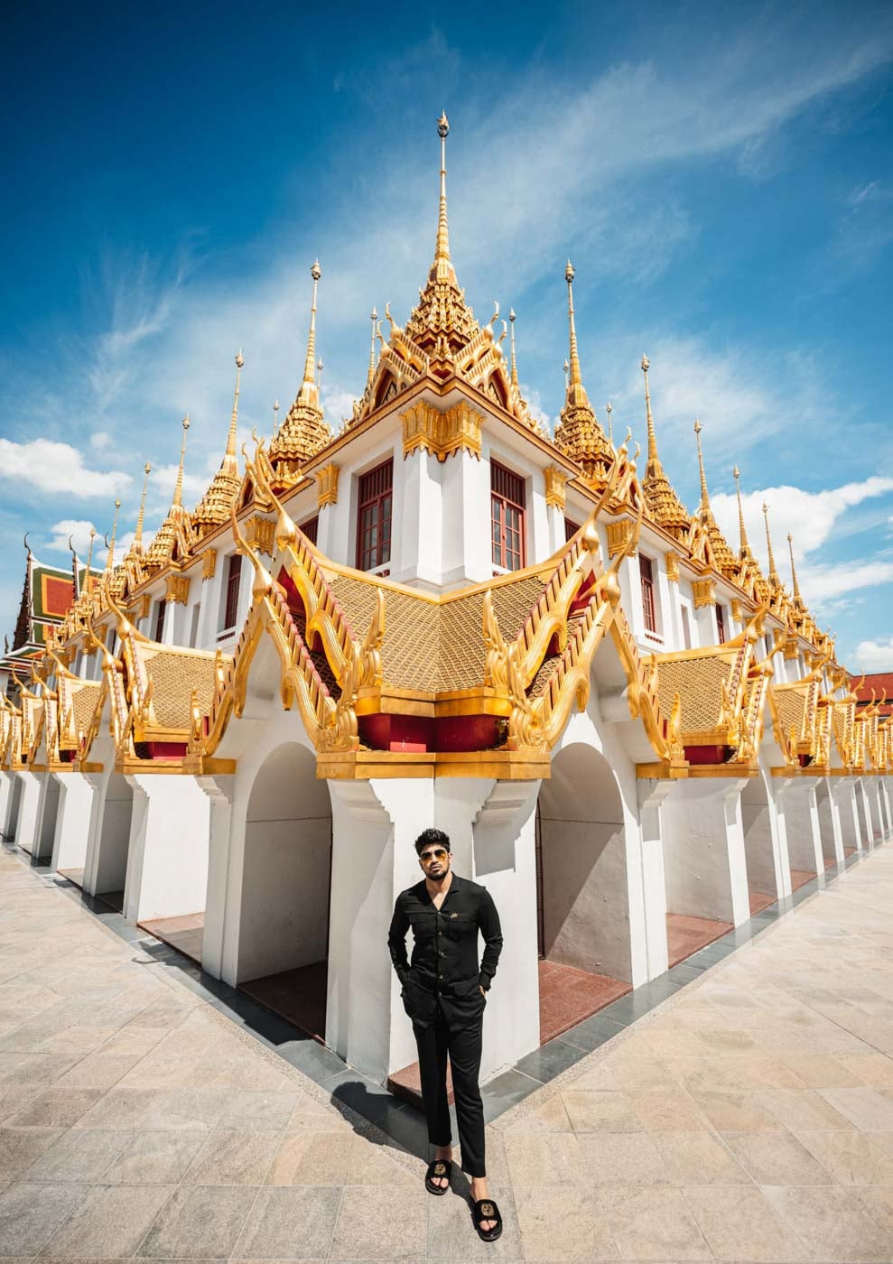 Loha Prasat metal castle Bangkok