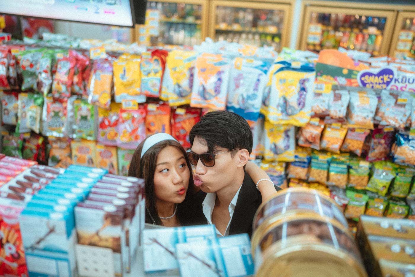 Bangkok sunset pre-wedding pier Wat Arun river