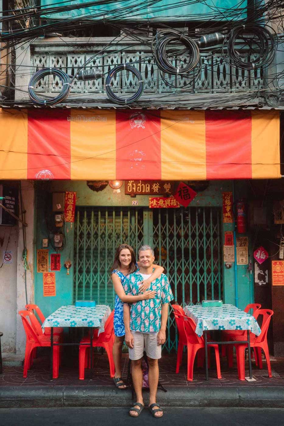 Chinatown by day Bangkok photoshoot