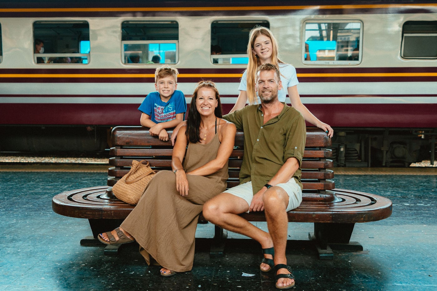 Photography at Hua Lamphong Old Train Station Bangkok