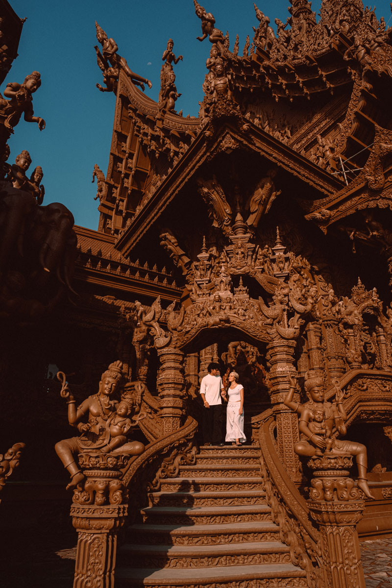 Sanctuary of Truth photoshoot