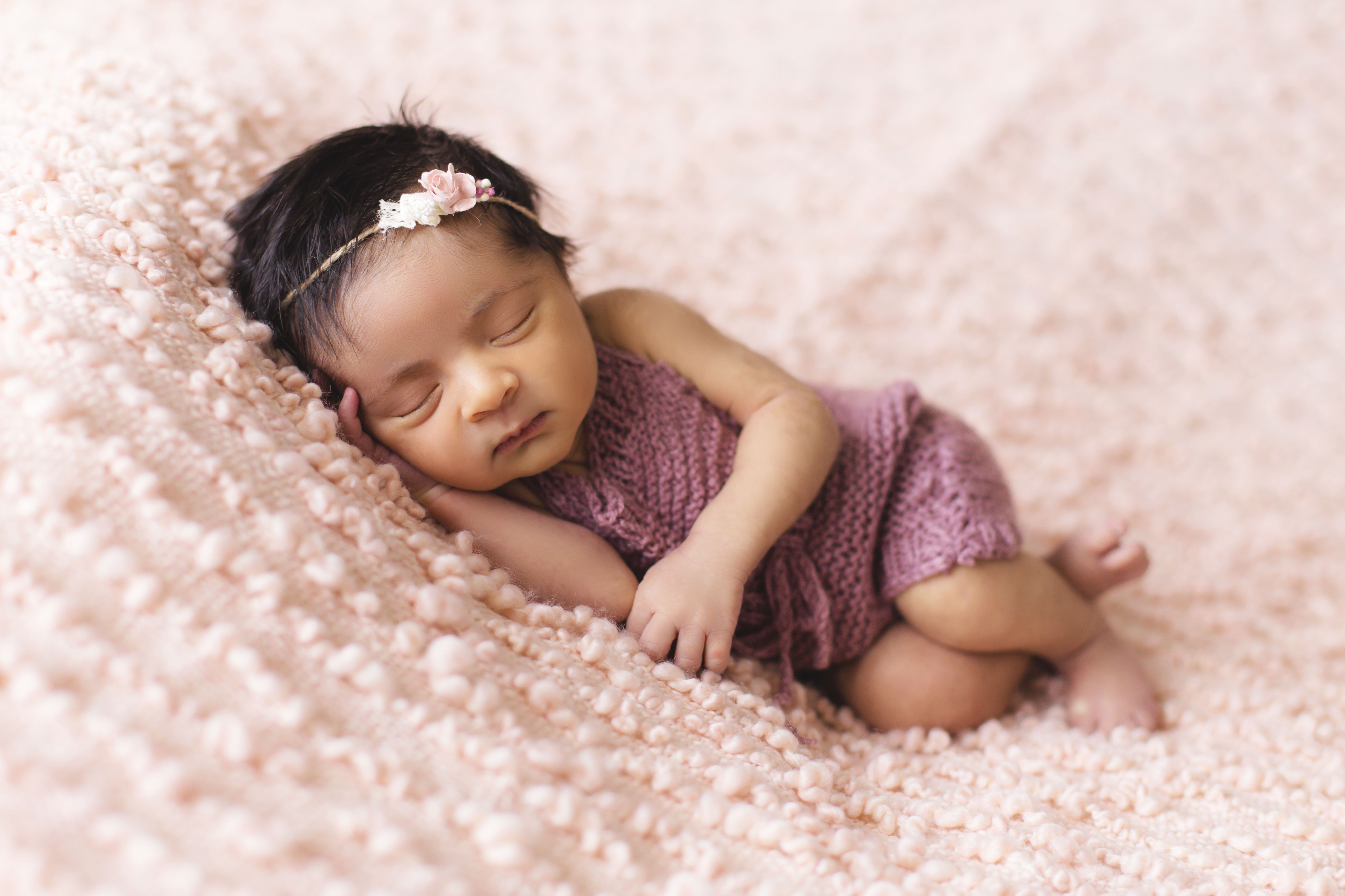 Two week old newborn photography Bangkok