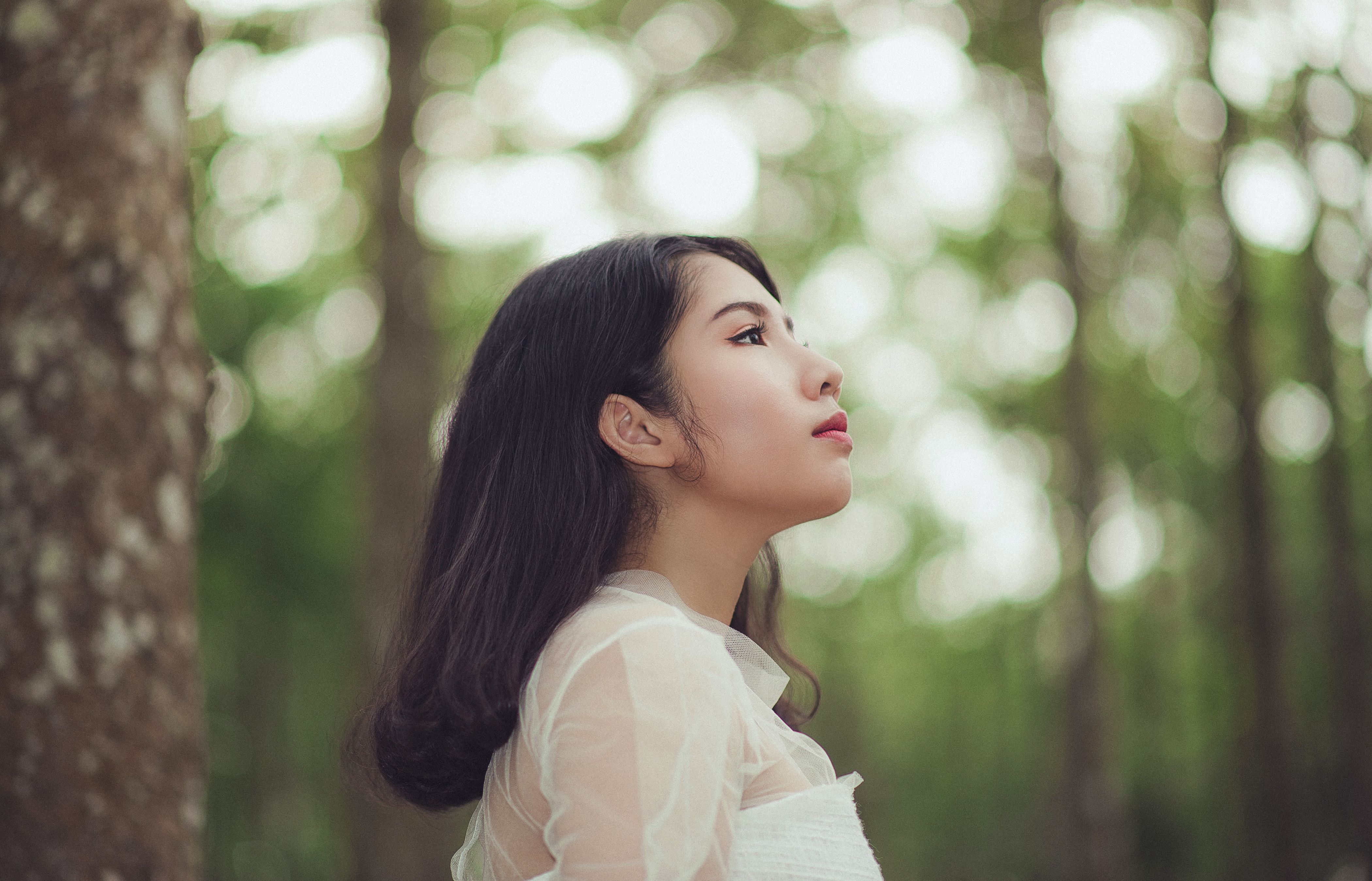 Blue hour portrait photography Bangkok