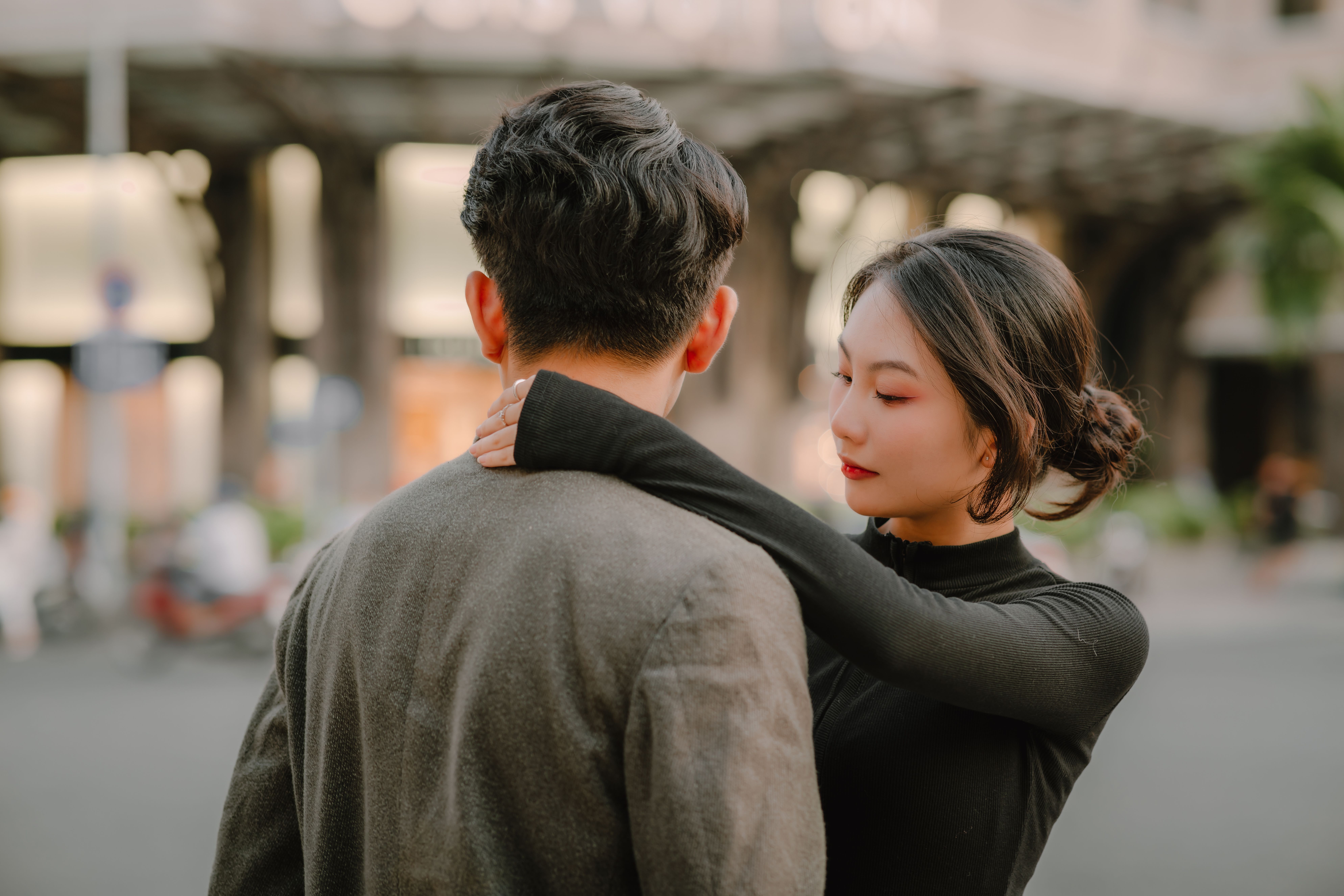 Bangkok pre-wedding photography riverside