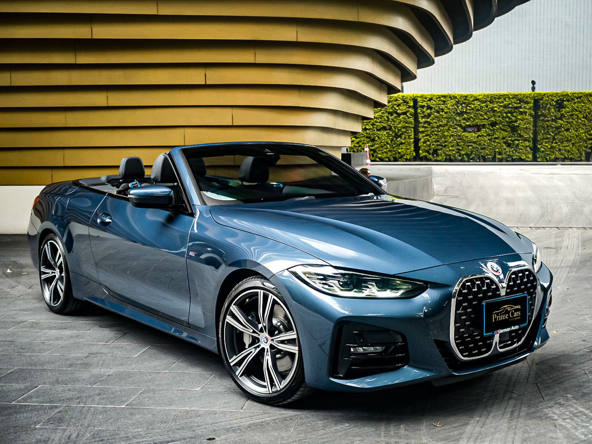 BMW 430i M Sport Convertible blue