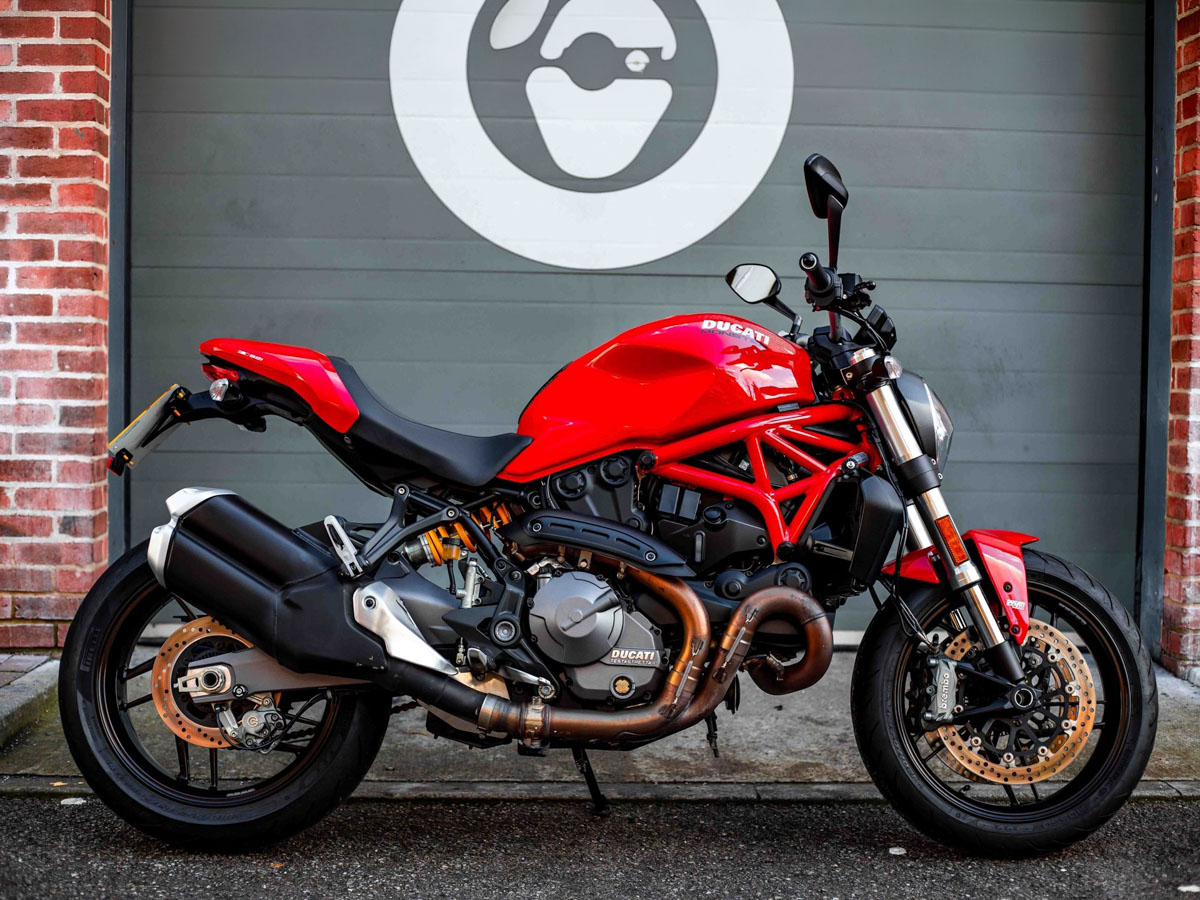 Ducati Monster 800 red