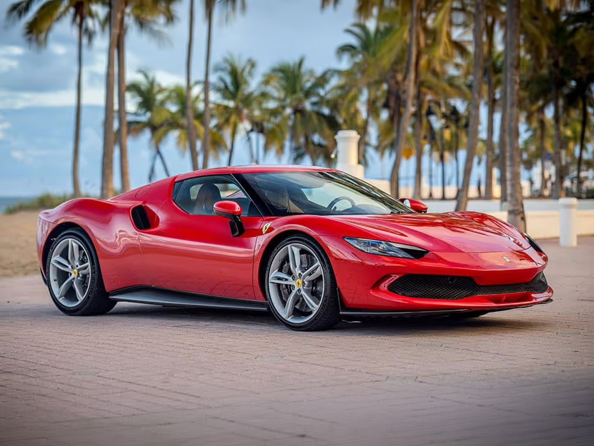 Ferrari 296 GTB red