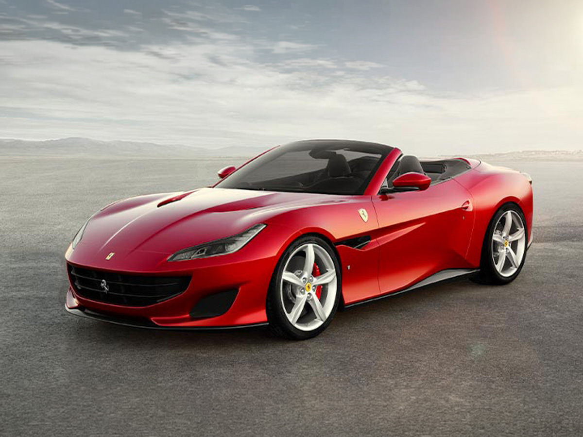 Ferrari Portofino red