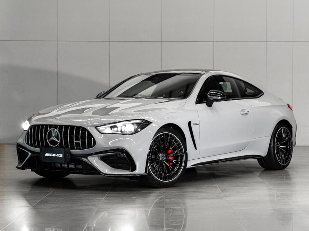 Mercedes AMG CLE53 Coupe white