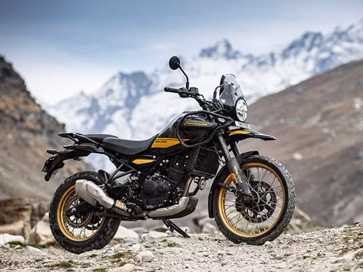 Royal Enfield Himalayan 400 gray yellow
