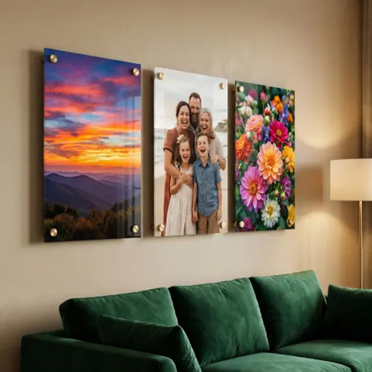 ChromaLuxe acrylic wall art