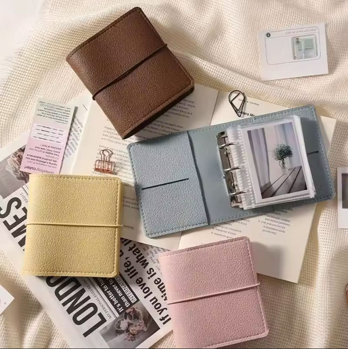 Instax leather pocket album