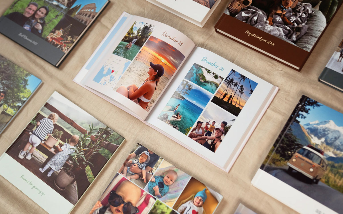 Photobook open spread